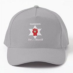 Hunter S. Thompson Sheriff Shirt Baseball Cap