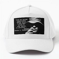 Hunter S Thompson Stop Taking It Seriously Baseball Cap