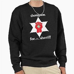 Hunter S Thompson Sheriff Pullover Sweatshirt