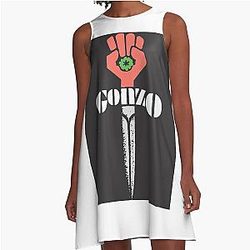 Hunter S. Thompson Gonzo A-Line Dress