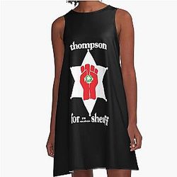 The Ultimate Secret of Hunter Thompson A-Line Dress
