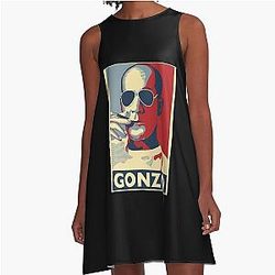 The Truth You Are Not the Only Person Concerned About Hunter Thompson A-Line Dress
