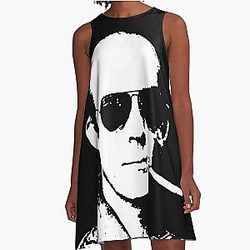 Hunter S Thompson - A-Line Dress