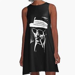 The Philospophy of Hunter S Thompson A Line Dress