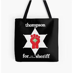 Hunter S Thompson Sheriff Tote Bag