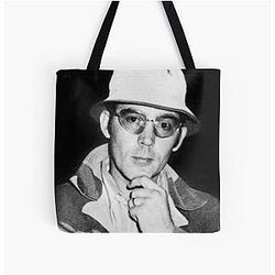 Hunter S. Thompson All-Over Print Tote Bag