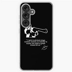 Hunter S Thompson - Alcohol and Insanity Samsung Galaxy Soft Case
