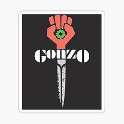 Hunter S. Thompson Gonzo Sticker