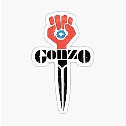 Hunter Thompson Gonzo Sticker