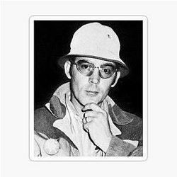Hunter Thompson Sticker