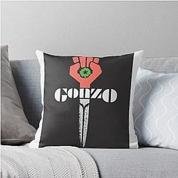 Hunter S. Thompson Gonzo Throw Pillow