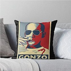 The Truth You Are Not the Only Person Concerned About Hunter S Thompson Throw Pillow