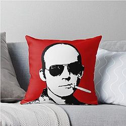 Hunter S. Thompson - Throw Pillow