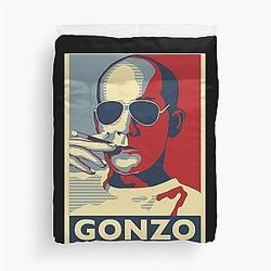 The Truth Is You Not the Only Person Concerned About Hunter Thompson Duvet Cover