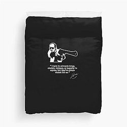 Hunter S. Thompson - Drugs, Alcohol and Insanity Duvet Cover