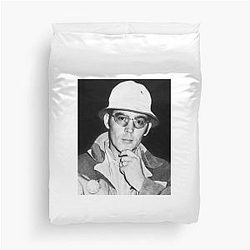 Hunter Thompson Duvet Cover