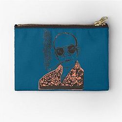 Hunter S. Thompson Smoking Premium Zipper Pouch
