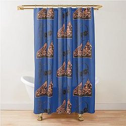 Hunter S Thompson Smoking Premium Shower Curtain