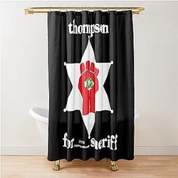 The Ultimate Secret of Hunter S Thompson Shower Curtain