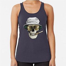 Hunter S. Thompson Racerback Tank Top