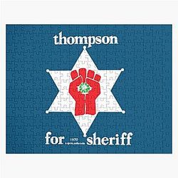 Hunter S. Thompson Sheriff Jigsaw Puzzle