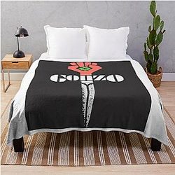 Hunter S. Thompson Gonzo Throw Blanket