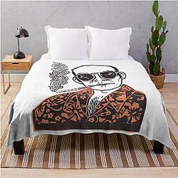 Hunter Thompson Smoking Blanket
