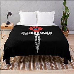 How to Pretend You are a Hunter S. Thompson Throw Blanket