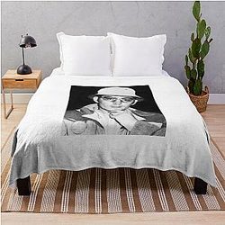 Hunter S. Thompson Throw Blanket