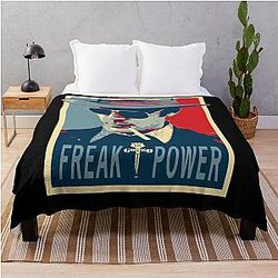 The Best Hunter Thompson Ever Throw Blanket