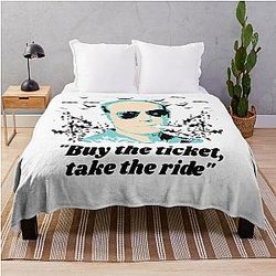 Buy The Hunter S. Thompson Quote Throw Blanket