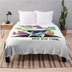 Hunter Thompson Throw Blanket