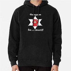 Hunter S. Thompson Sheriff Pullover Hoodie