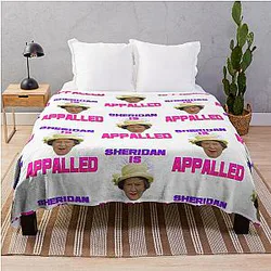 Hyacinth Bucket Throw Blanket