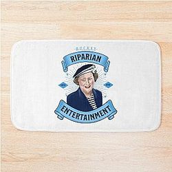 Mrs. Hyacinth Bucket Bouquet Riparian Entertainment Bath Mat