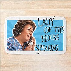 Lady of the House Bouquet Bath Mat