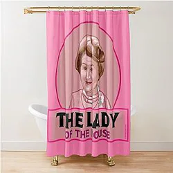 Hyacinth Bucket Apron Shower Curtain