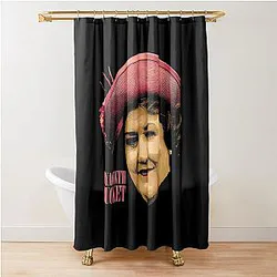 Hyacinth Bucket Retro Shower Curtain