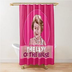 Funny Hyacinth Bucket Gift Shower Curtain