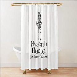 Hyacinth Bucket Floral Shower Curtain