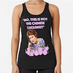 Hyacinth Bucket Racerback Tank Top