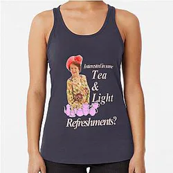 Hyacinth Bucket Racerback Tank Top