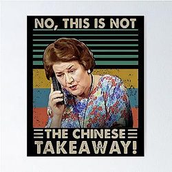 Hyacinth Bucket - Not The Chinese Takeaway Poster