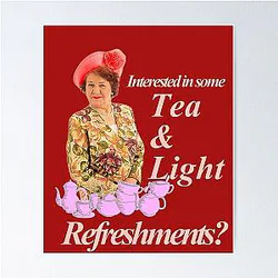 Hyacinth Bucket Poster