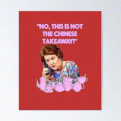 Hyacinth Bucket Poster