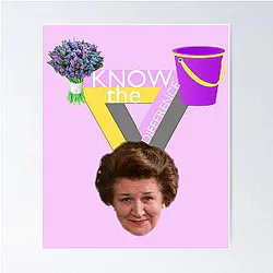 Hyacinth Bucket Poster