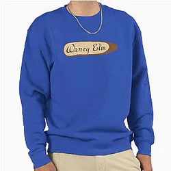 Waney Elm - Hyacinth Bunch's House Sign Pullover Sweatshirt