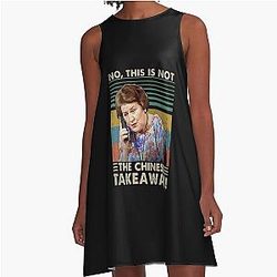Hyacinth Bucket - This Is Not The Chinese Takeaway A-Line Dress