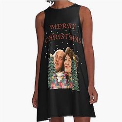 Hyacinth Bucket Christmas A-Line Dress