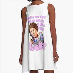 Hyacinth Bucket A-Line Dress